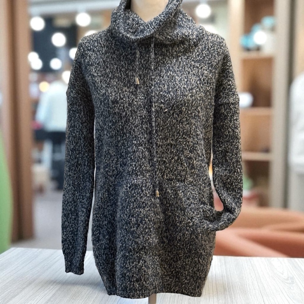 Cozy Blue Knit Women's Sweater
